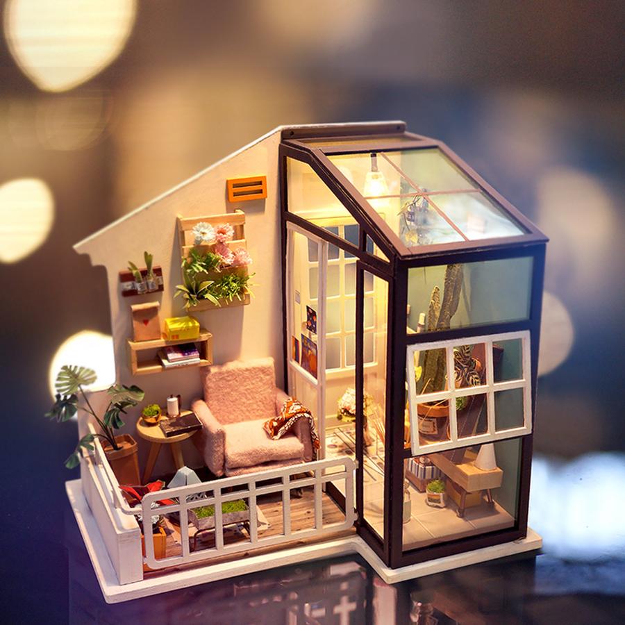 3D Miniature: Balcony Daydream