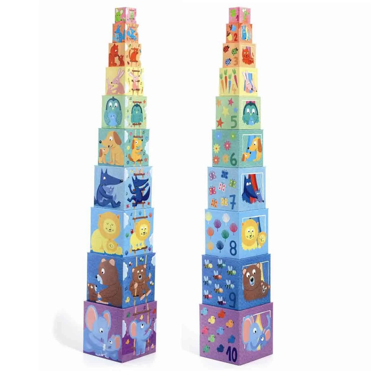 Djeco Towers - Rainbow