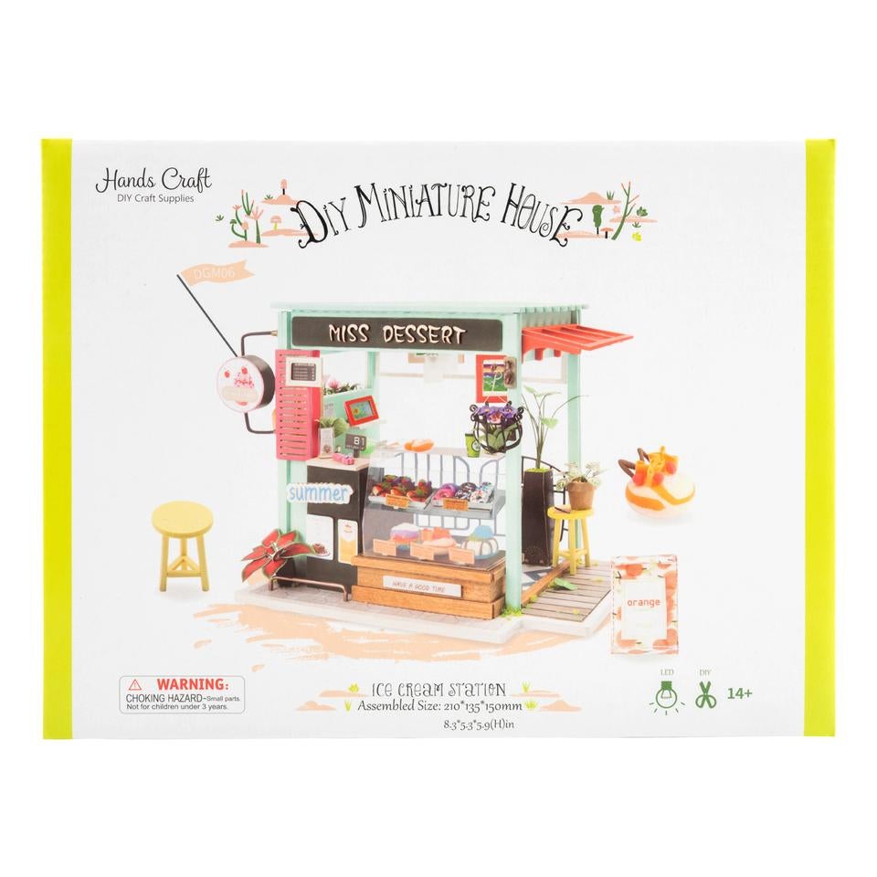 3D Miniature: Ice Cream Statio