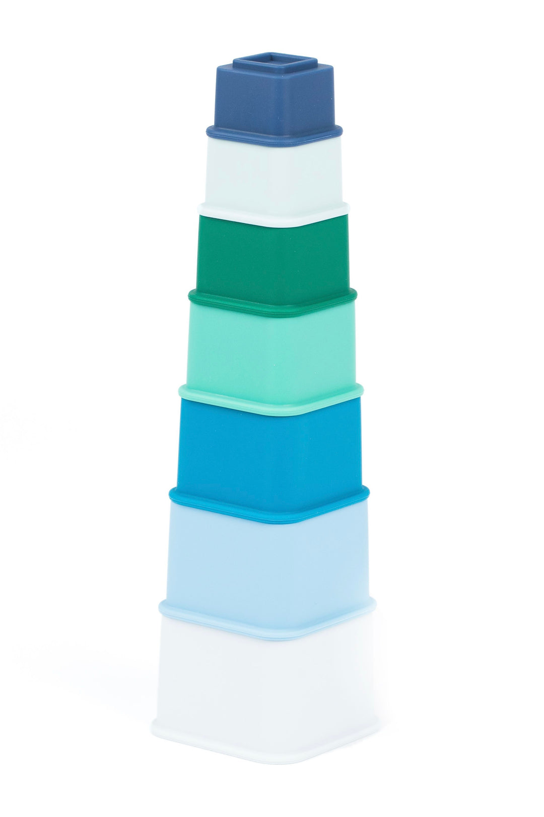 Cool Blue Happy Stacks