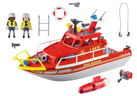 70147 Fire Rescue Boat