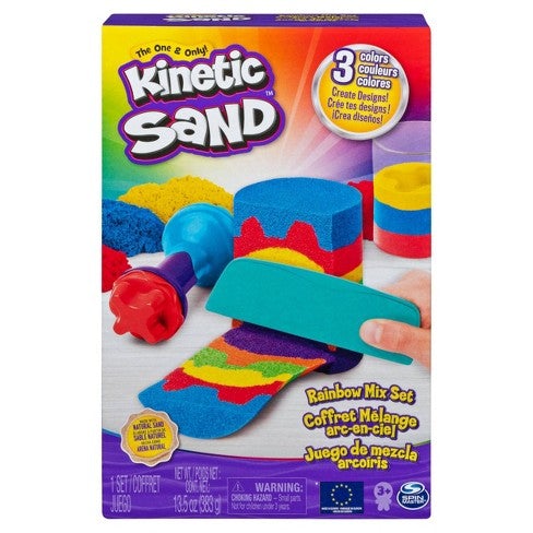 Kinetic Sand Rainbow Mix Set