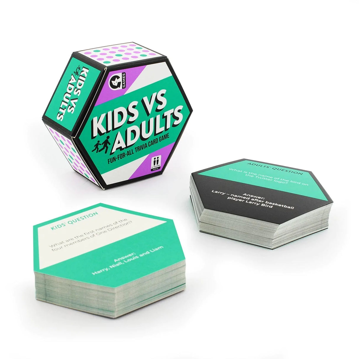 Kids vs Adults Card Game