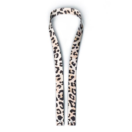 Leopard Tie Dye Mask Lanyard