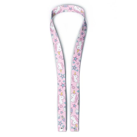 Unicorn Ice Cream Mask Lanyard