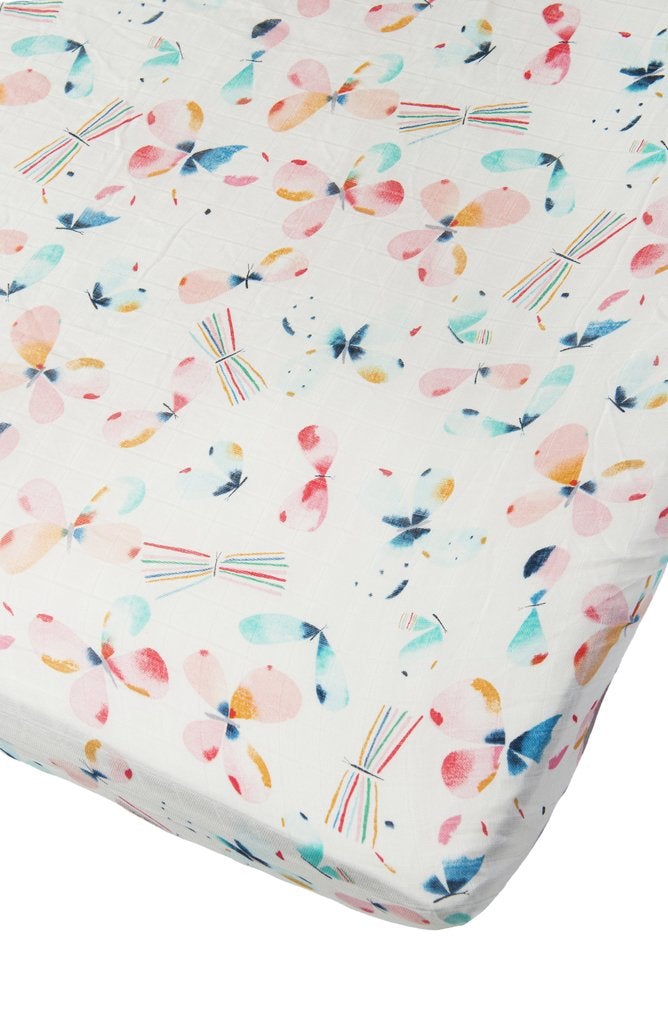 Butterfly - Crib Sheet