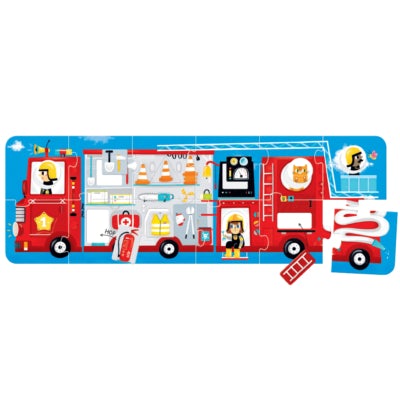 Make/Match Puzzle - Fire Truck