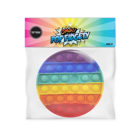 Pop Fidgety - Round Rainbow