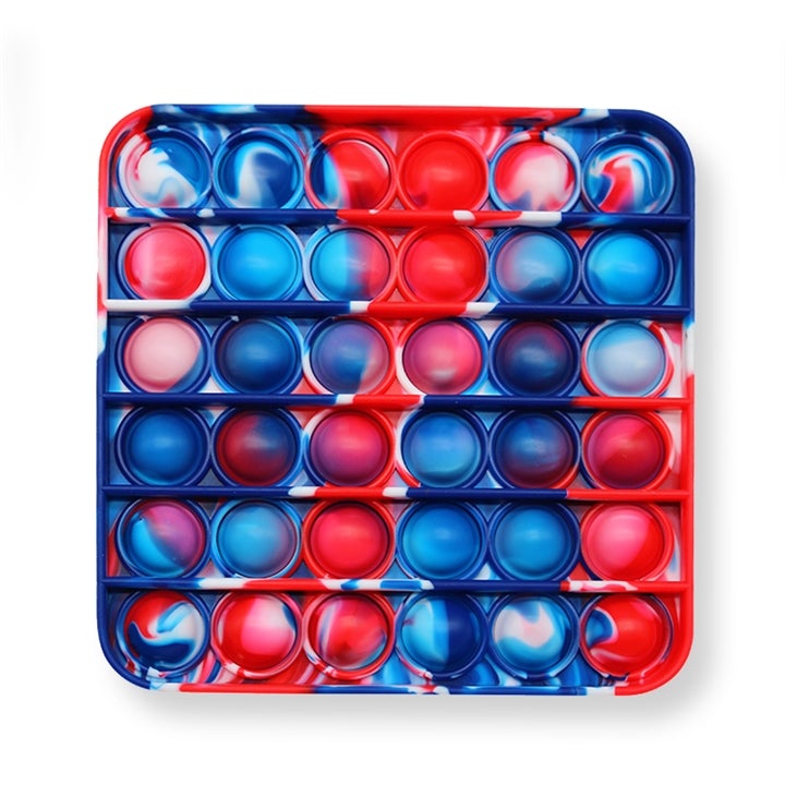 Pop Fidgety - Tie Dye Square