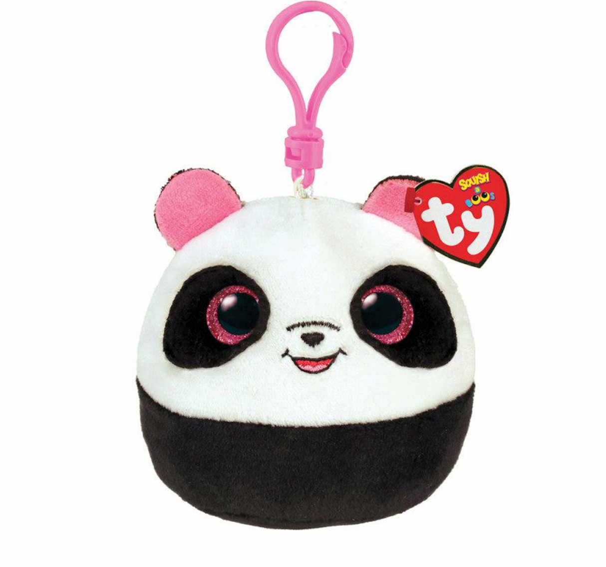 Squish-a-Boo Keychain -Bamboo