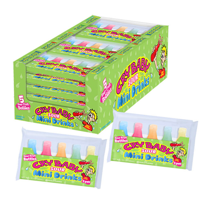 Cry Baby® Sour Wax Bottles