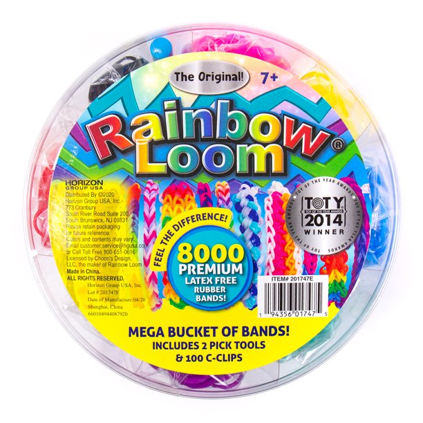 Rainbow Loom Jumbo Bucket