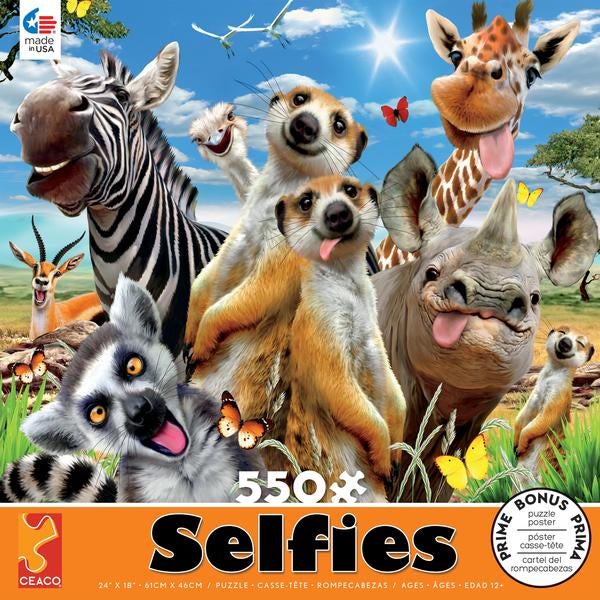 550pc Selfies Assort