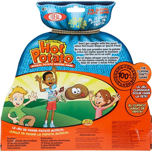 Ideal Hot Potato Electronic Musical Passing Game