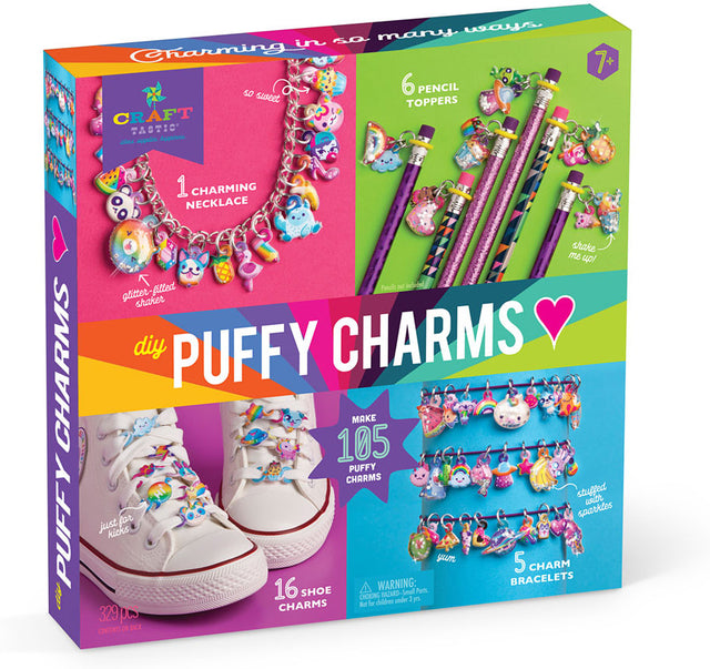 Craft-tastic DIY Puffy Charms Craft Kit