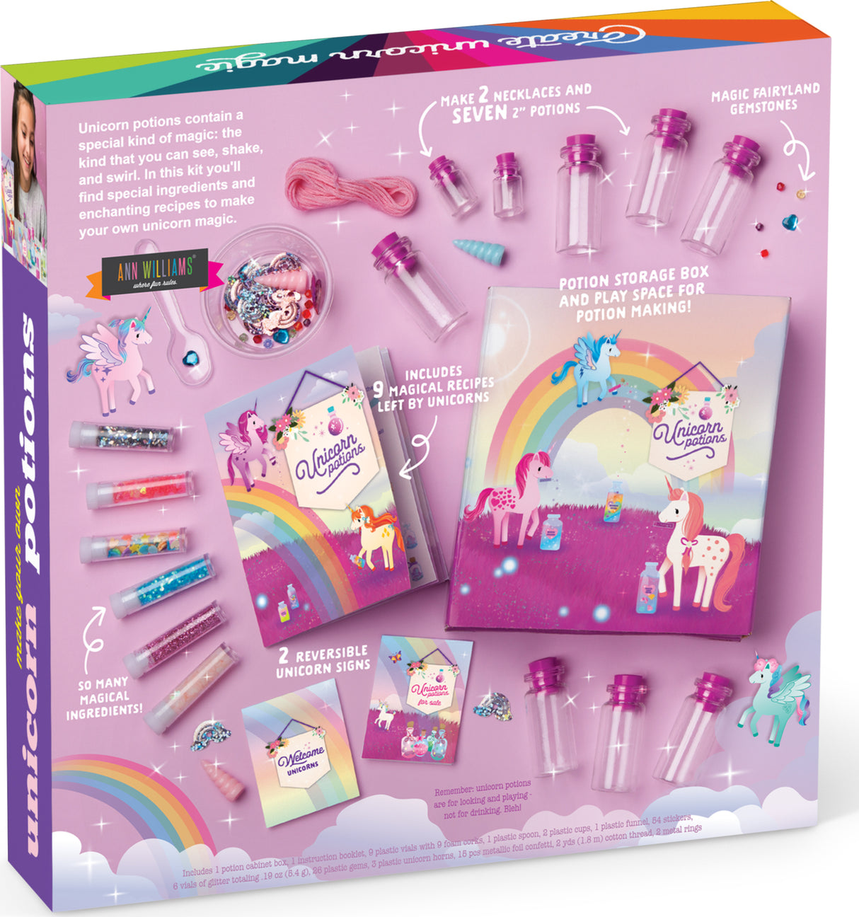Craft-Tastic Diy Unicorn Potions Craft Kit