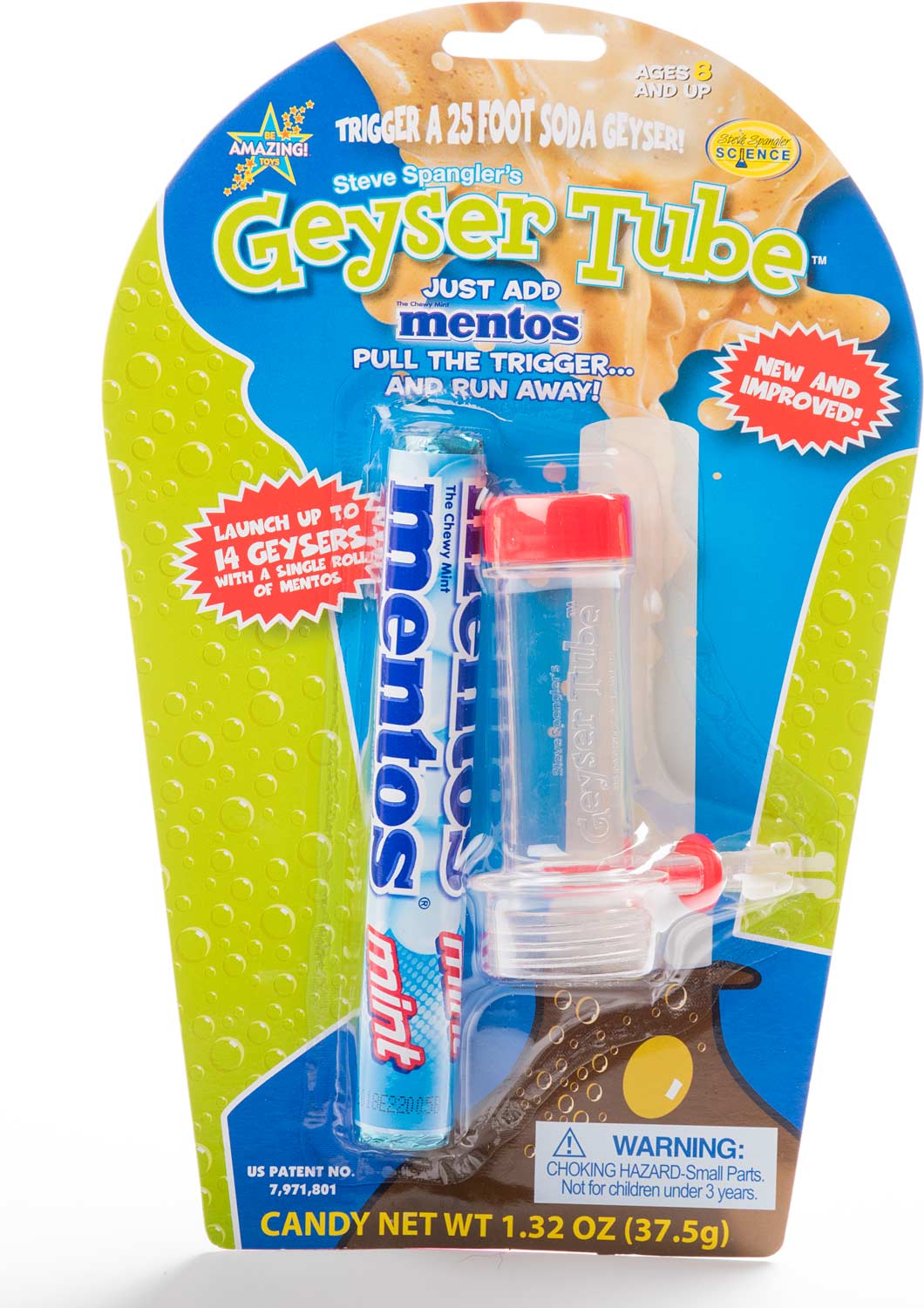 Geyser Tube Blister Card
