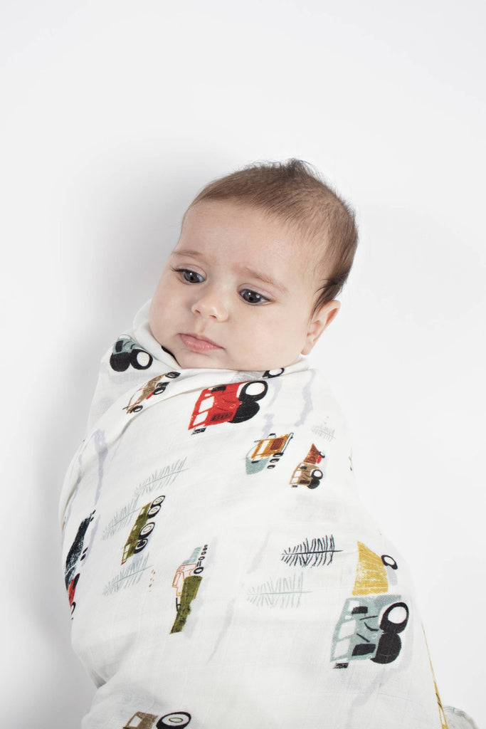 Happy Trucks - Swaddle