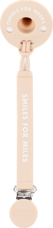 Smiles for Miles Pacifier Clip