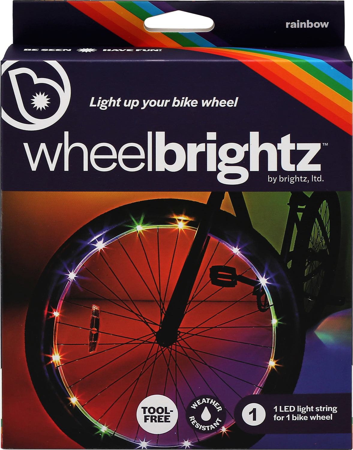 Wheelbrightz Rainbow Led Bicycle Wheel Light