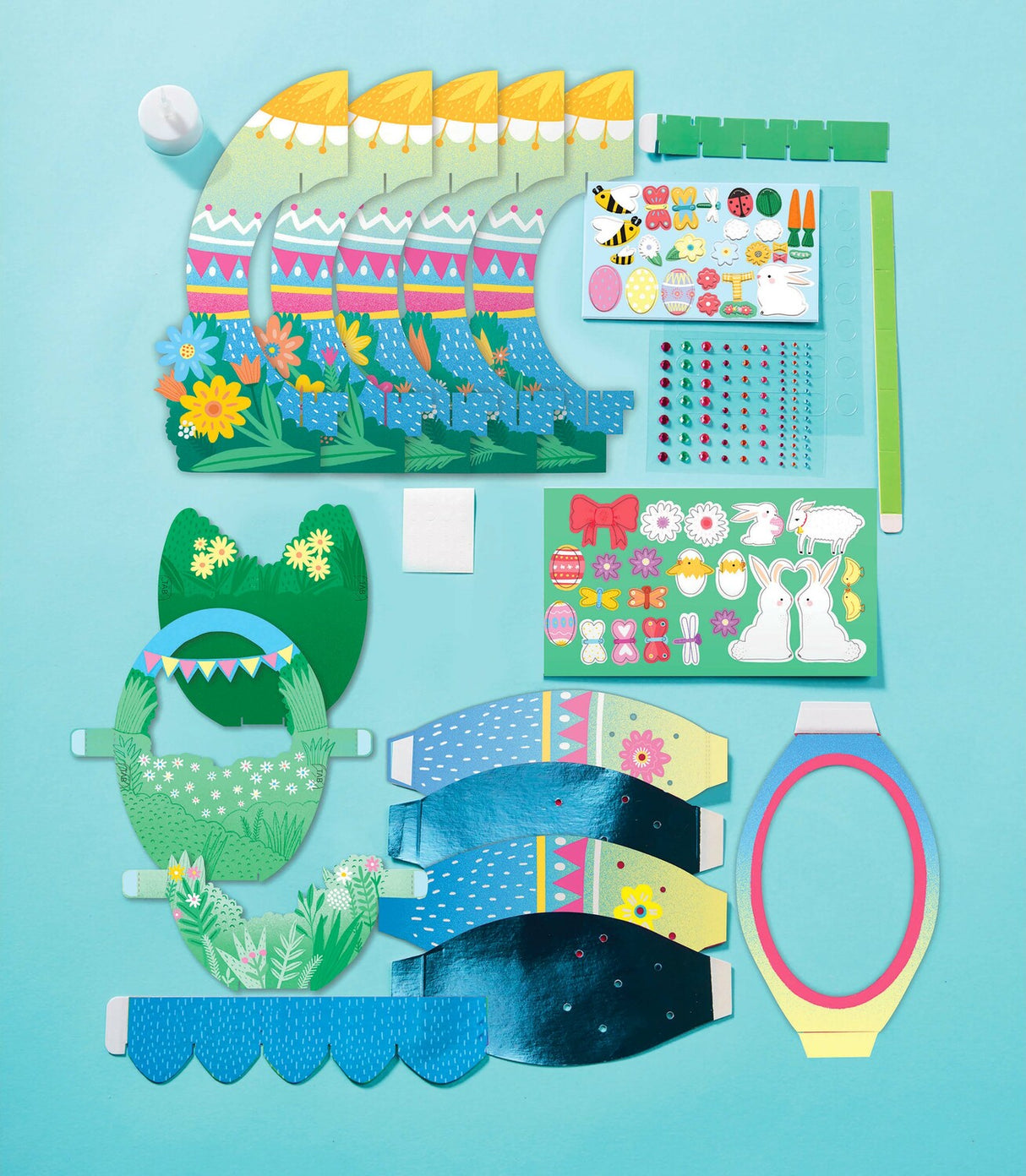 Lantern Lands Sweet Springtime Light Up 3d Paper Lantern Craft Kit