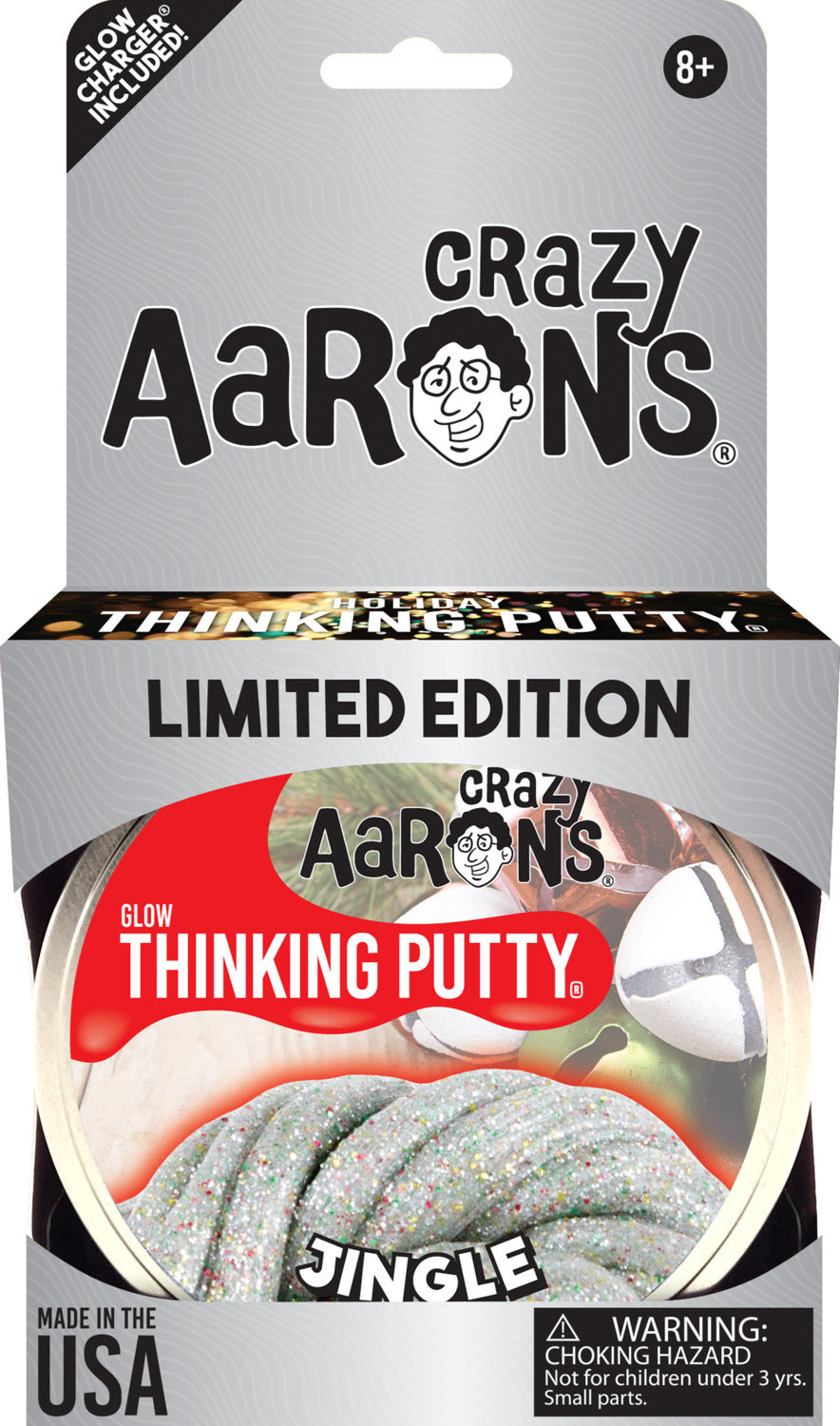 Jingle 4" Holiday Tin