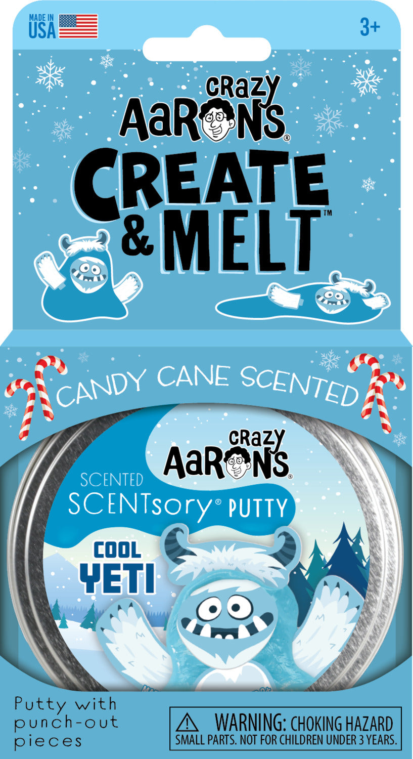 Scentsory Create & Melt Cool Yeti Putty with Play Pieces