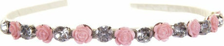 Diamond Rosette Headband