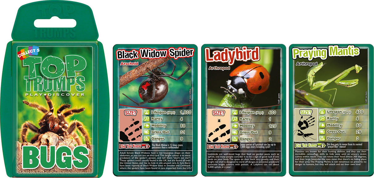 Bugs Top Trumps