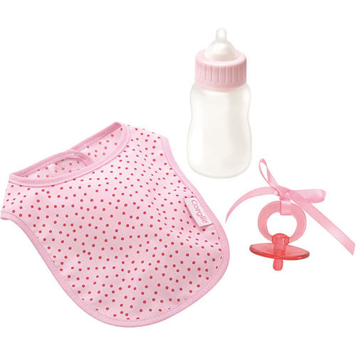 Corolle Mon Classique Feeding Bottle & Bib Set