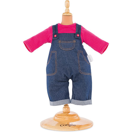 Corolle Mon Classique Denim Overalls Set (17")