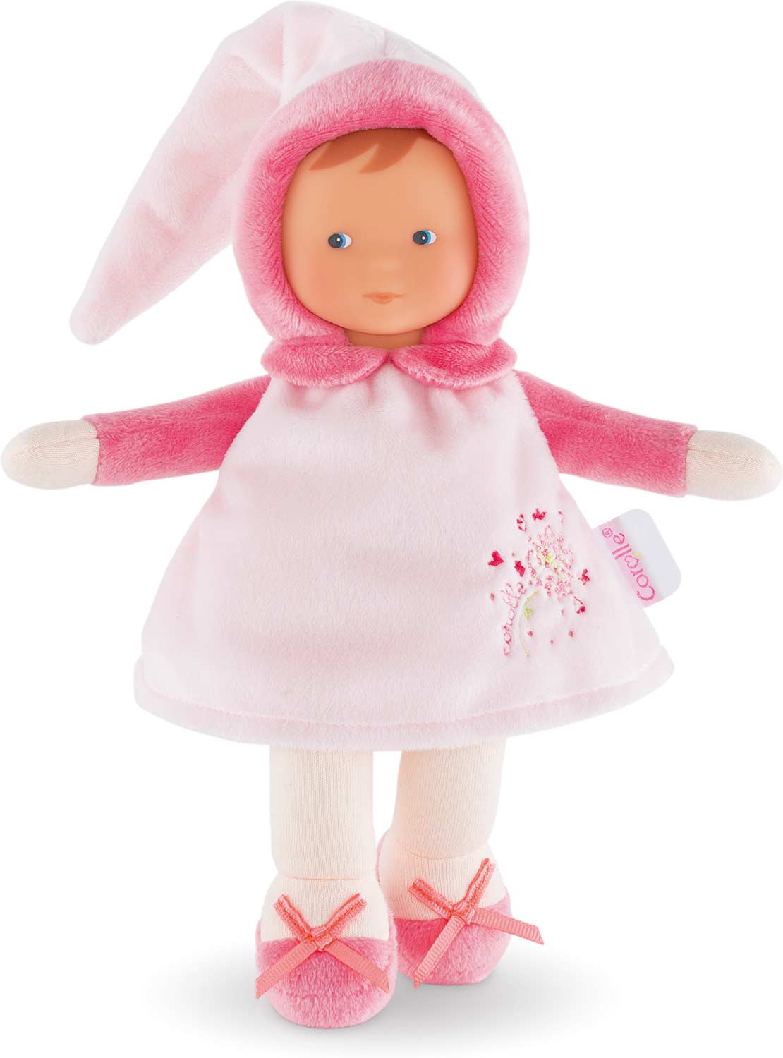 Miss Pink Cotton Flower Doll