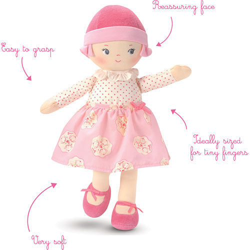 Corolle Babi Corolle Lili Pink Cotton Flower Doll