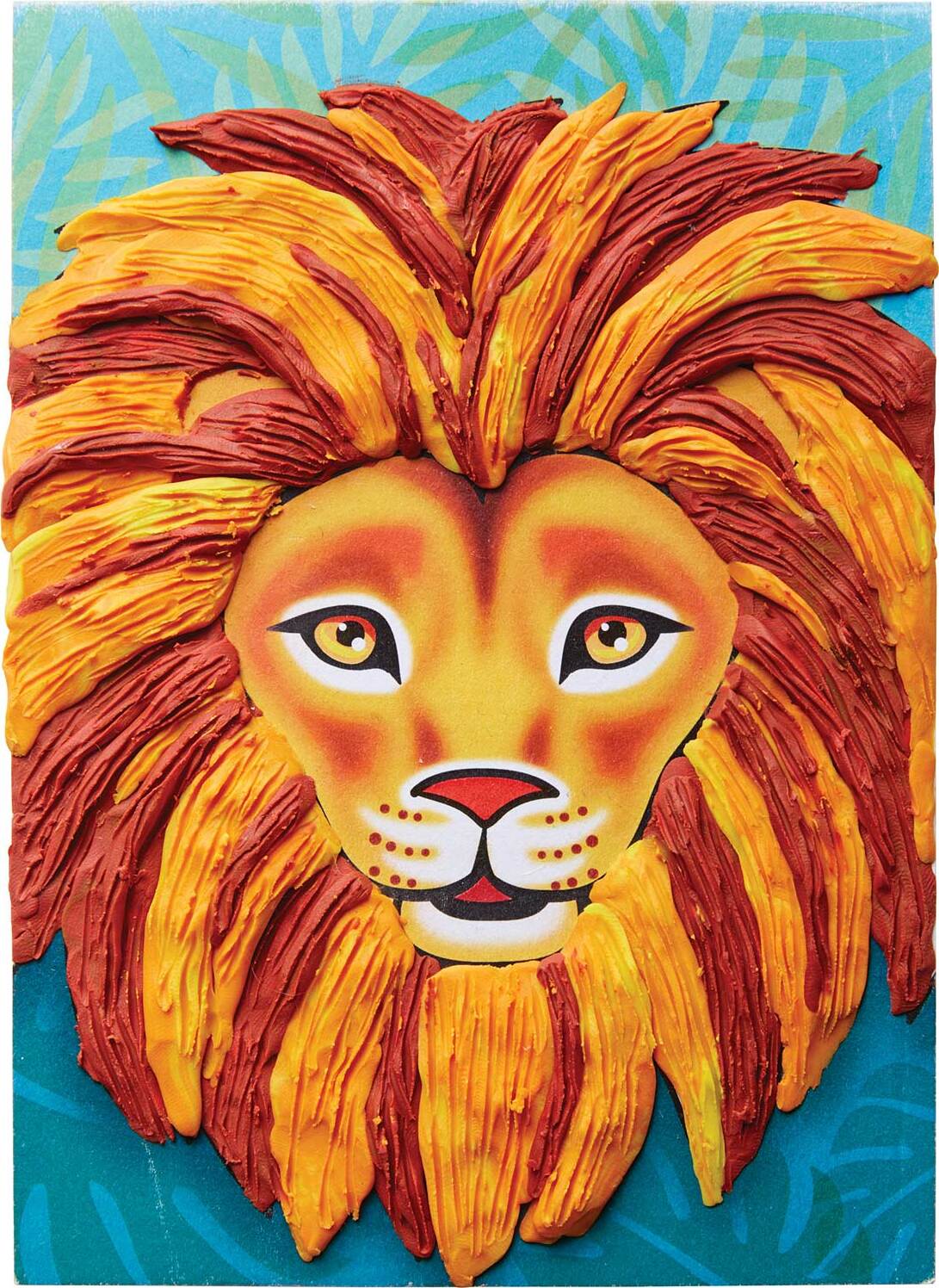 Do Art Coloring With Clay
