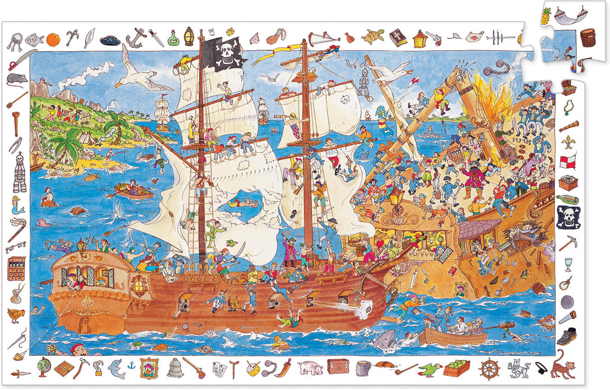 Observation Puzzles Pirates - 100pcs