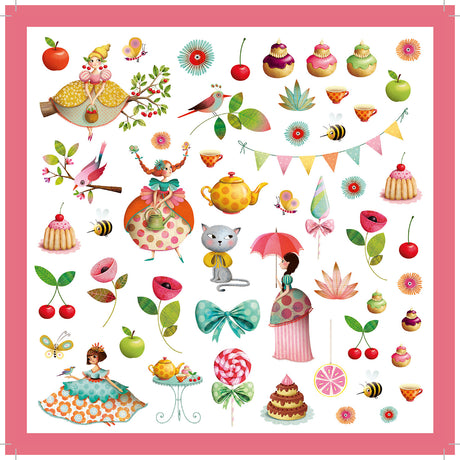 Petit Gifts - Stickers Princess Tea Party