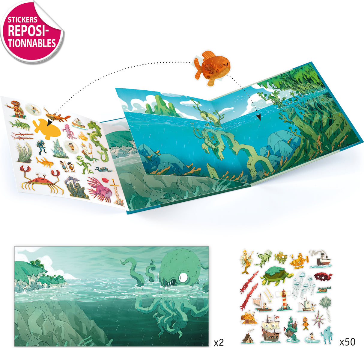 Pg Stckr Stories Adventure At Sea