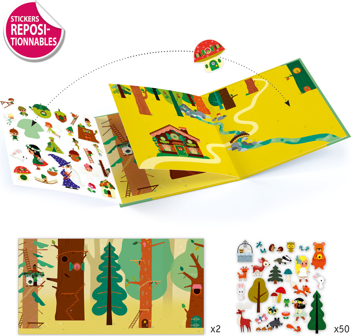 Pg Stckr Stories The Magical Forest