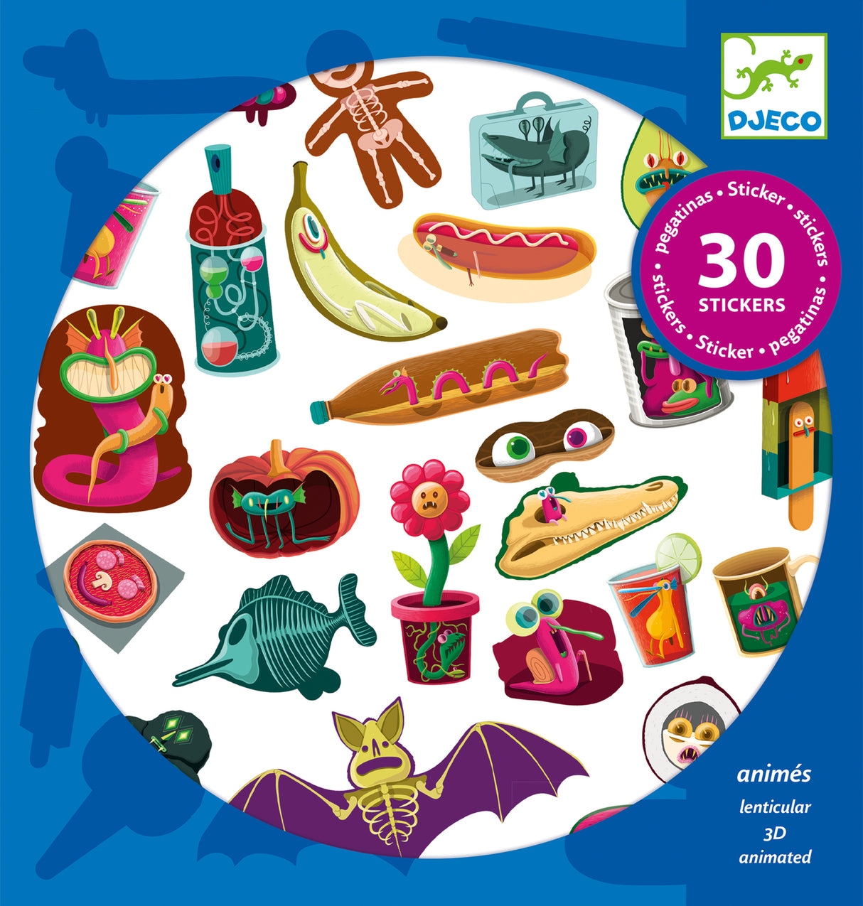 Djeco Rayons X Lenticular Changing Stickers