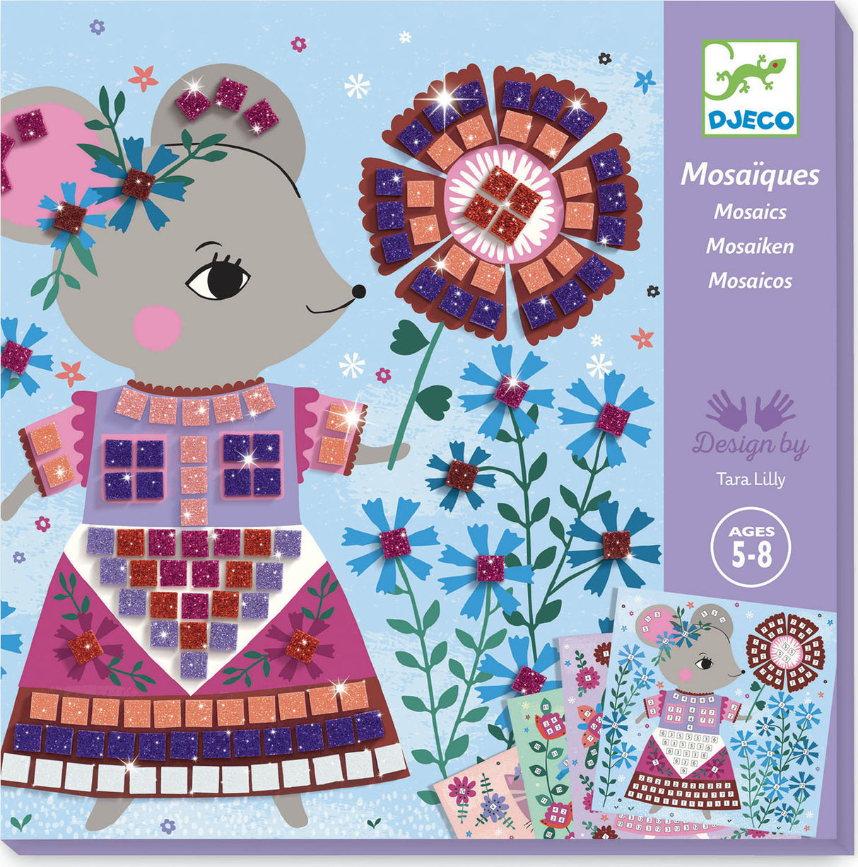 Lovely Pets Sticker Mosaic Craft Kit