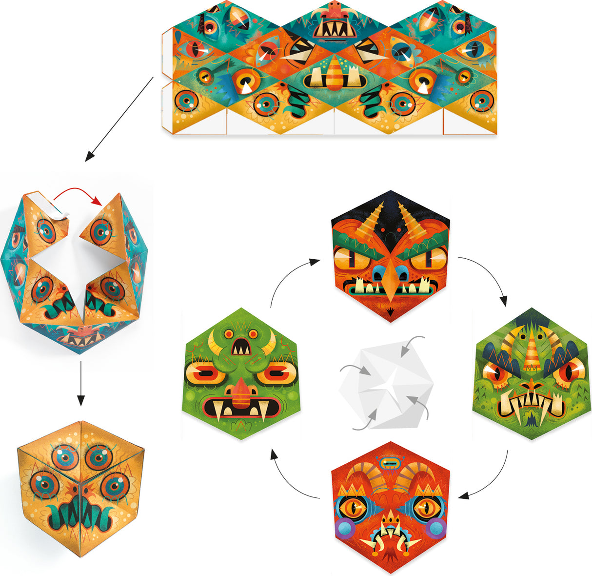 Pg Origami Flexmonsters