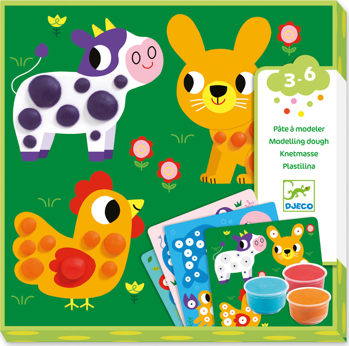 Djeco Circles Dough Craft Set'