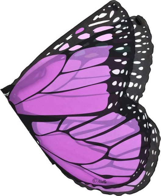 Purple Monarch Butterfly Wing