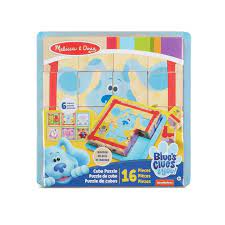 Blues Clues & You 16-Pc Wooden Cube Puzzle