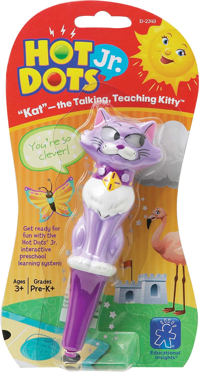 Hot Dots Jr. Kat - The Talking, Teaching Kitty Pen