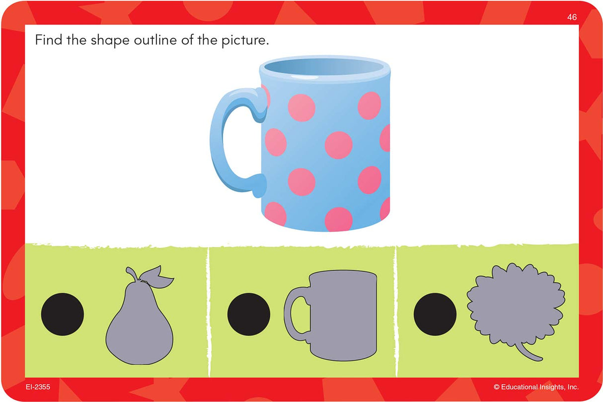 Hot Dots Jr. Card Set - Shapes