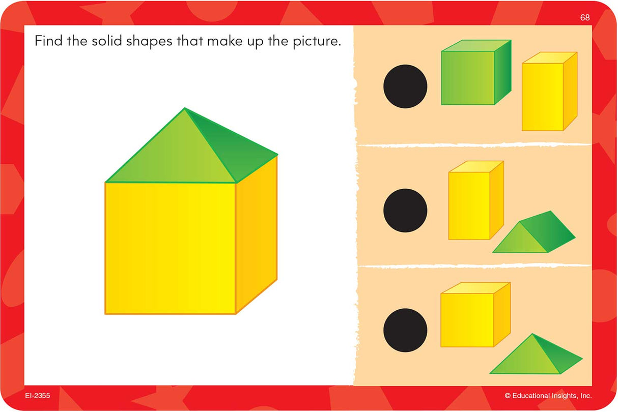 Hot Dots Jr. Card Set - Shapes