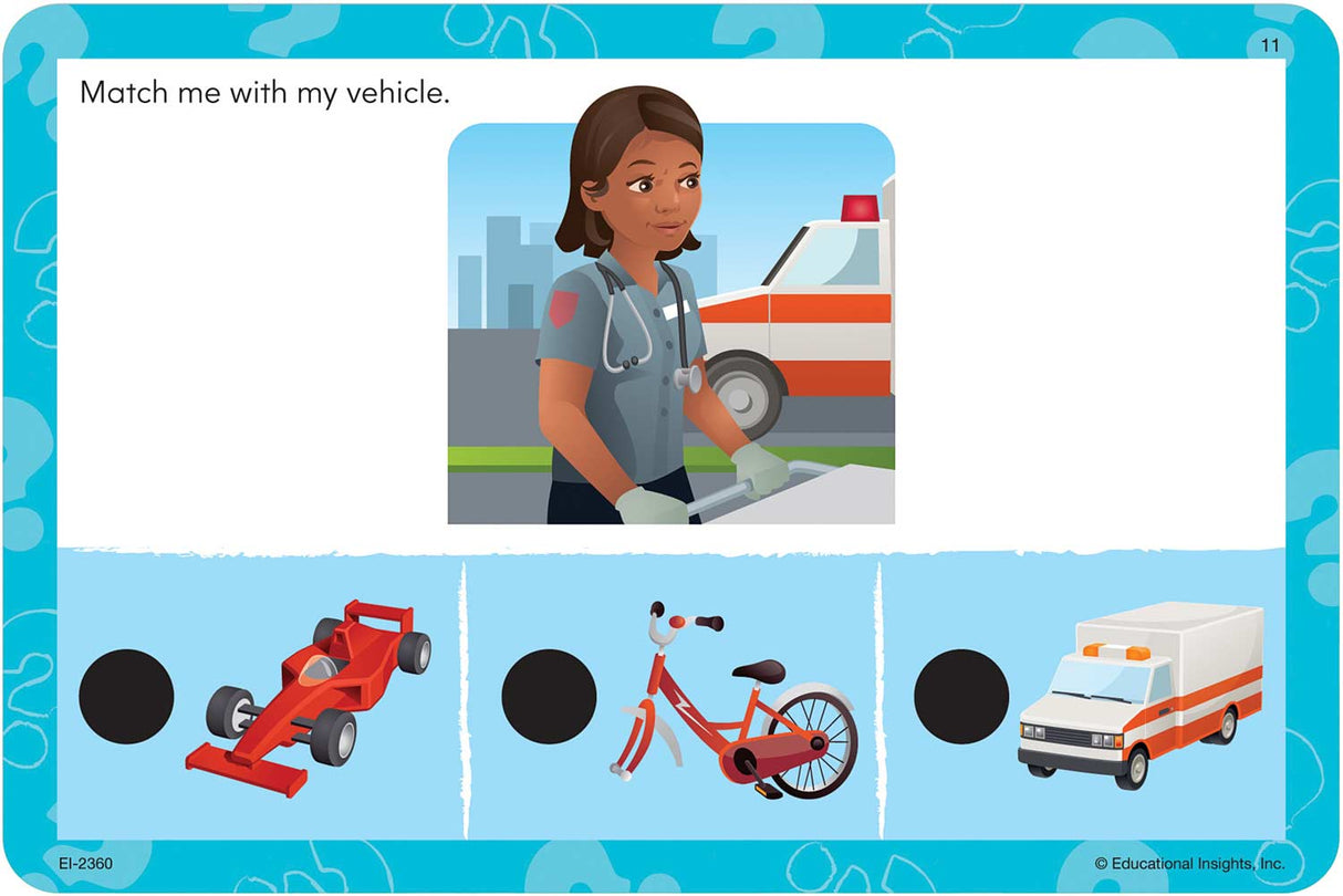 Hot Dots Jr. Card Set - Problem Solving