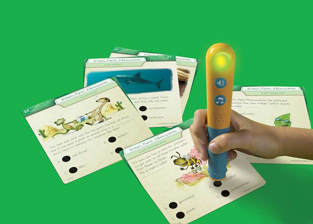 Hot Dots Science Cards Animals, Plants, And Ecosystems
