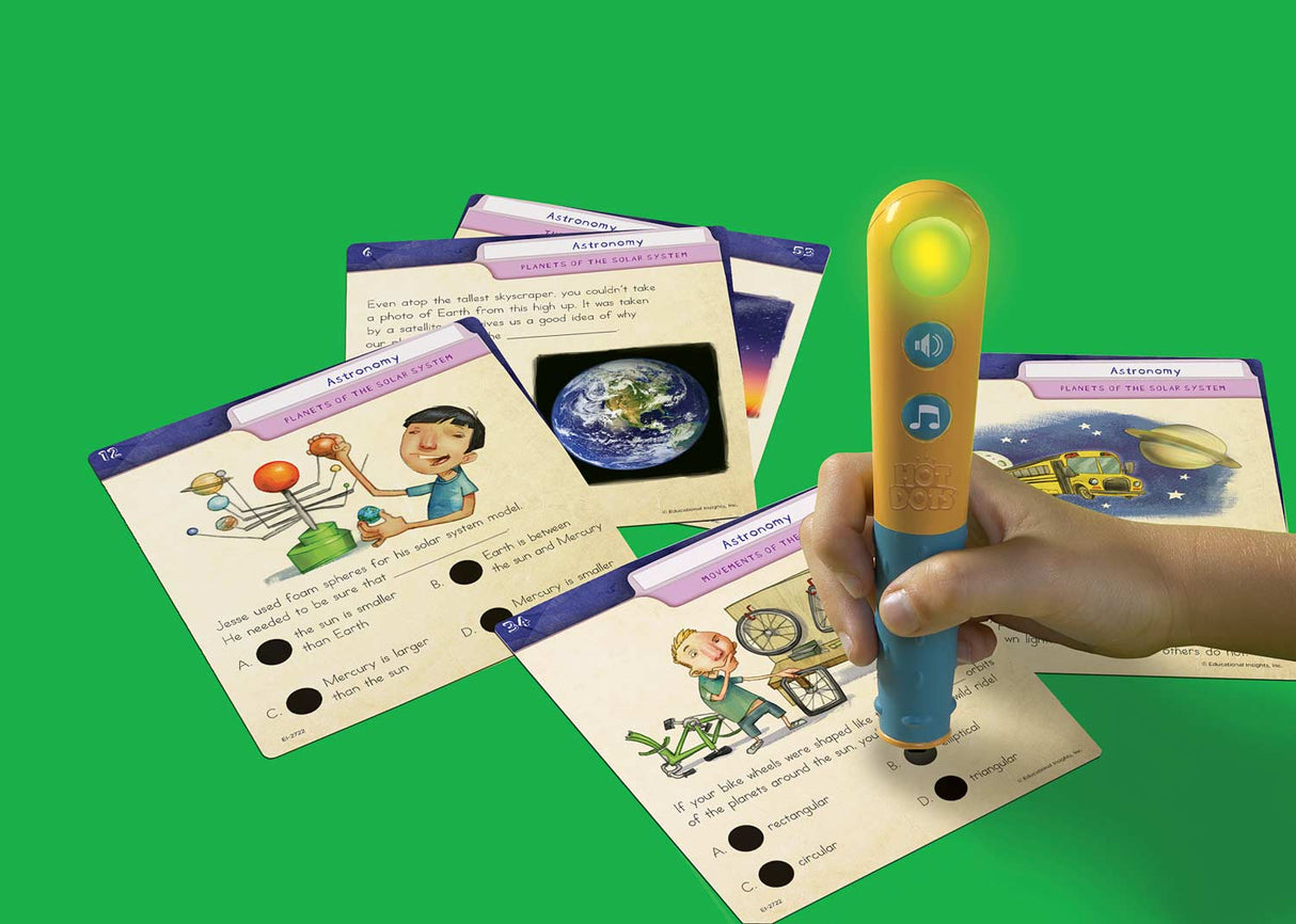 Hot Dots Science Cards Astronomy